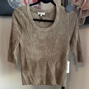 Another Love Elbow Sleeve Top